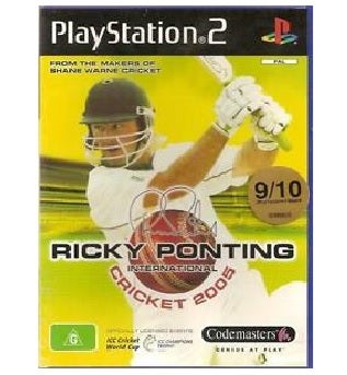 Codemasters Ricky Ponting International Cricket 2005 Refurbished PS2 Playstation 2 Game